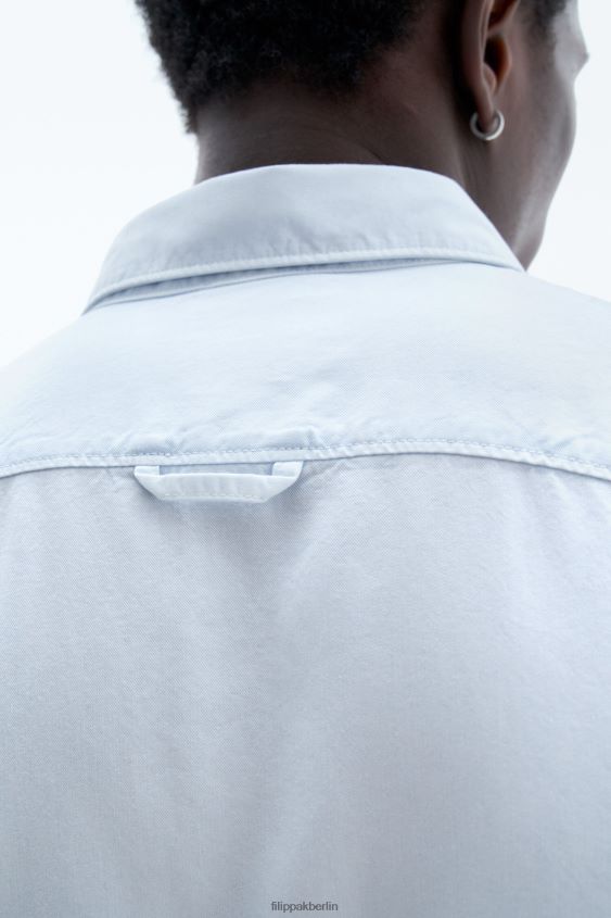 Filippa K L8HHT398 Bekleidung Eisblau Männer Zachary-Shirt