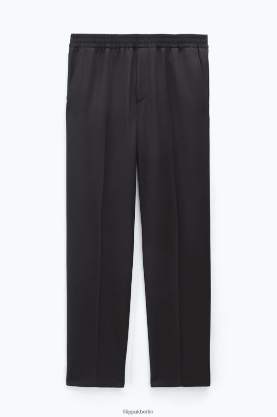 Filippa K L8HHT358 Bekleidung dunkelbraun Männer lässige Wollhose