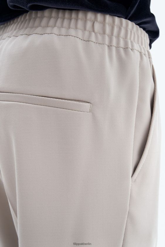 Filippa K L8HHT360 Bekleidung graubeige Männer lässige Wollhose