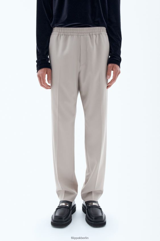 Filippa K L8HHT360 Bekleidung graubeige Männer lässige Wollhose