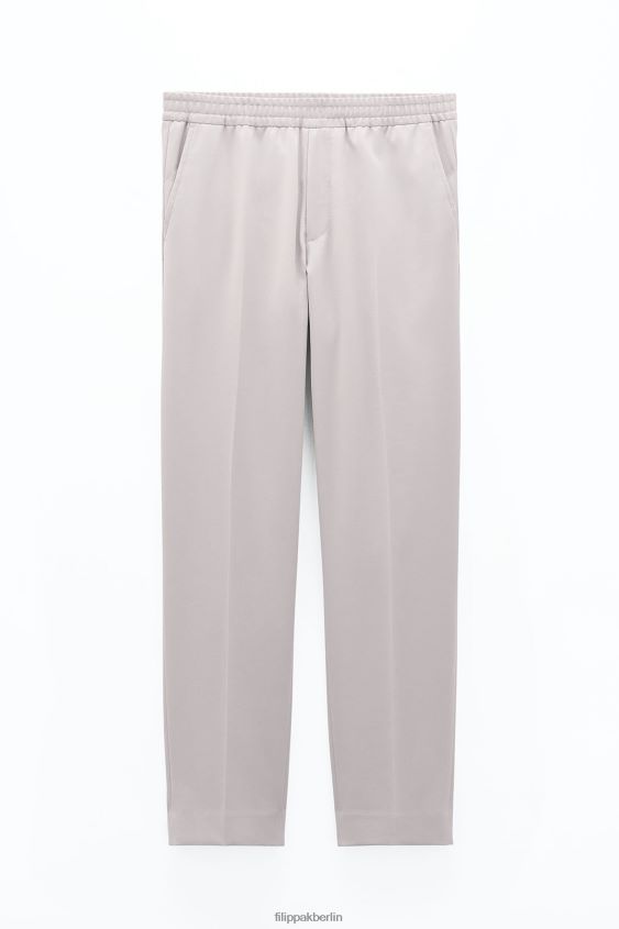Filippa K L8HHT360 Bekleidung graubeige Männer lässige Wollhose