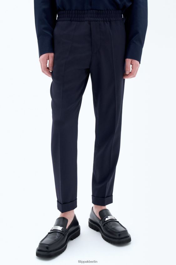 Filippa K L8HHT365 Bekleidung Marine Männer Kurze Hose aus Frottee