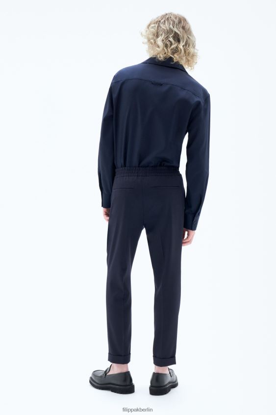 Filippa K L8HHT365 Bekleidung Marine Männer Kurze Hose aus Frottee