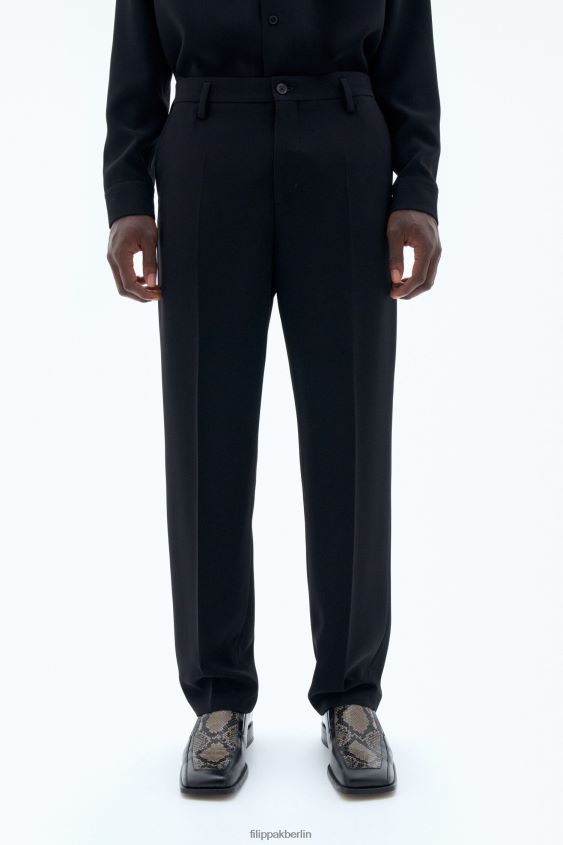 Filippa K L8HHT367 Bekleidung Schwarz Männer Mateo-Hose