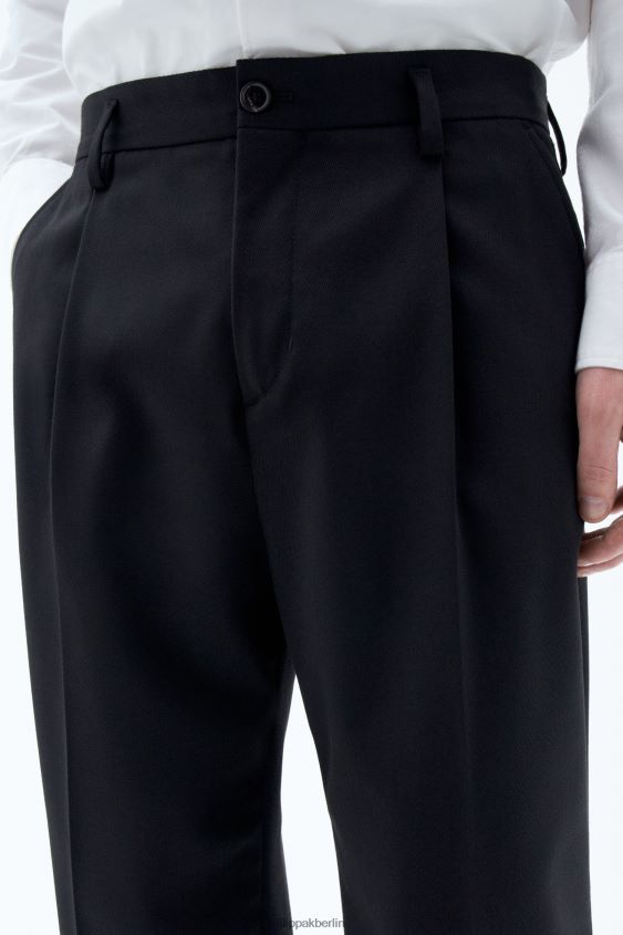 Filippa K L8HHT368 Bekleidung Schwarz Männer Samson-Wollhose