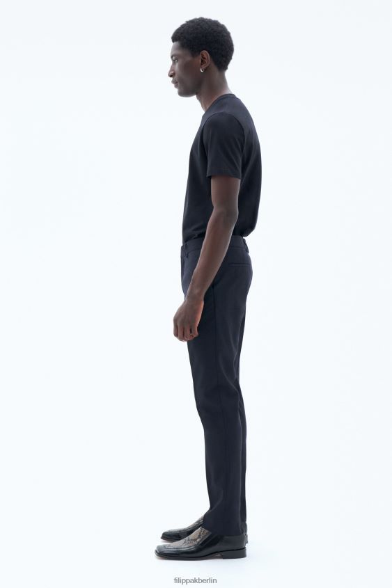 Filippa K L8HHT373 Bekleidung dunkles Marineblau Männer Liam Wollhose