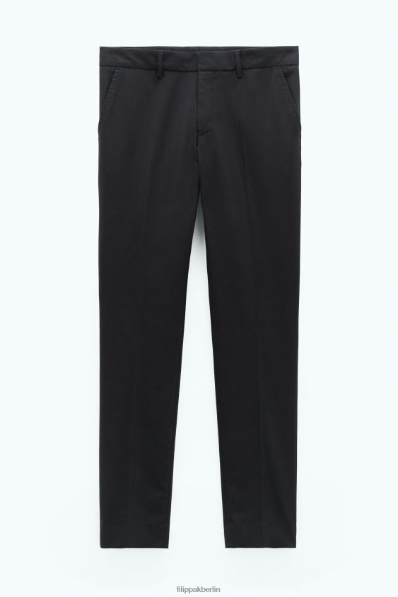 Filippa K L8HHT374 Bekleidung Schwarz Männer Liam Wollhose