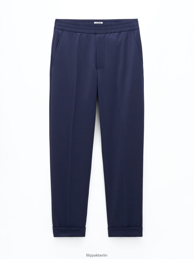 Filippa K L8HHT376 Bekleidung Französische Marine Männer Kurze Hose aus Frottee