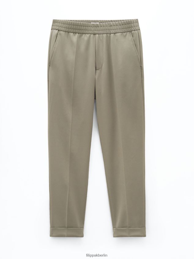 Filippa K L8HHT379 Bekleidung Khakigrün Männer Kurze Hose aus Frottee