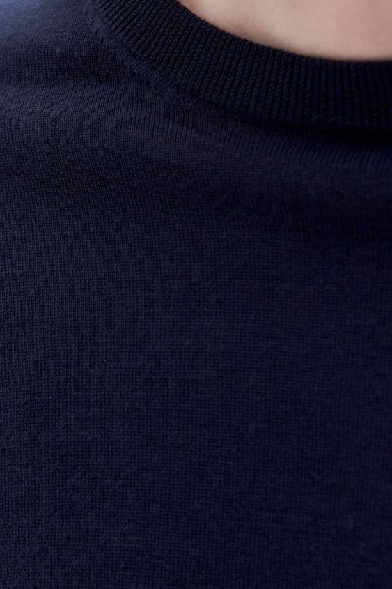Filippa K L8HHT275 Bekleidung Marine Männer Merinopullover