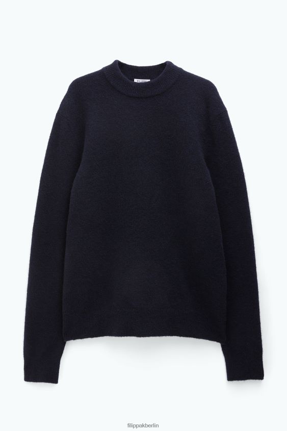 Filippa K L8HHT297 Bekleidung dunkles Marineblau Männer Johannes-Yak-Pullover