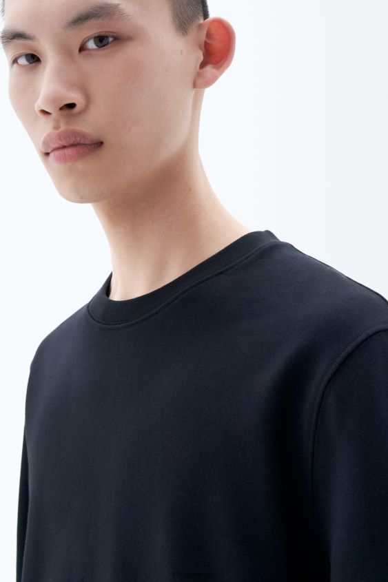 Filippa K L8HHT283 Bekleidung Schwarz Männer Gustav-Sweatshirt