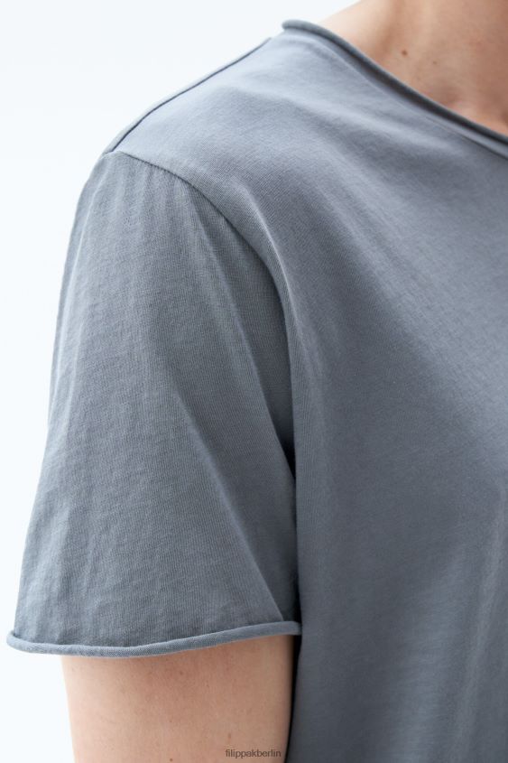 Filippa K L8HHT301 Bekleidung rauchgrün Männer Rollkragen-T-Shirt