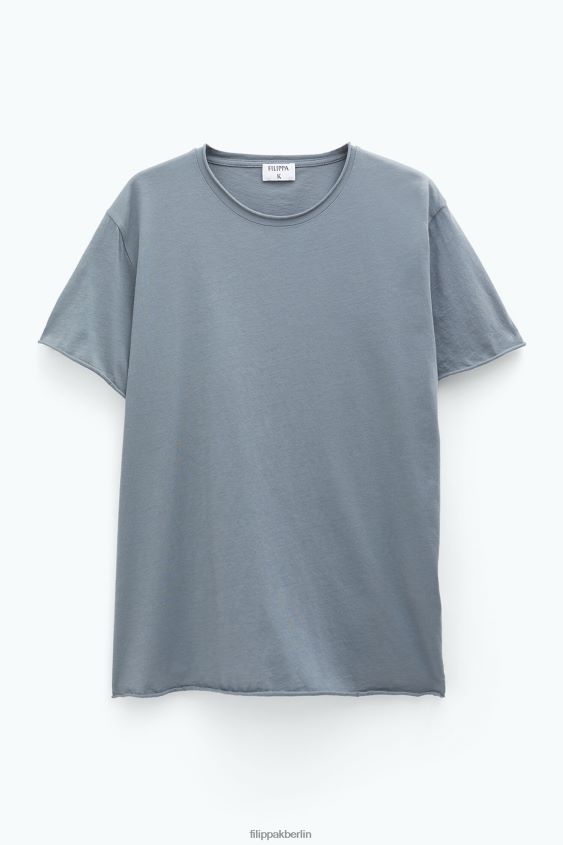 Filippa K L8HHT301 Bekleidung rauchgrün Männer Rollkragen-T-Shirt