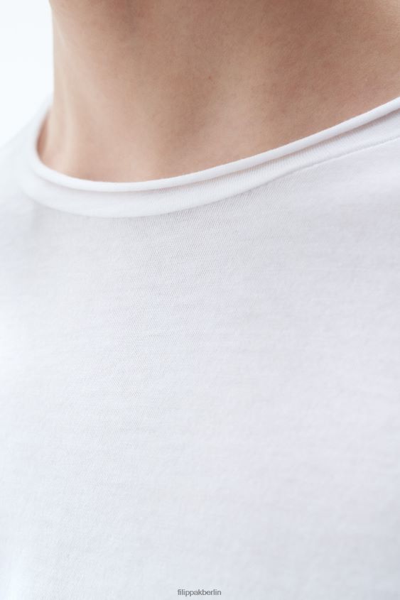 Filippa K L8HHT317 Bekleidung Weiß Männer Rollkragen-T-Shirt
