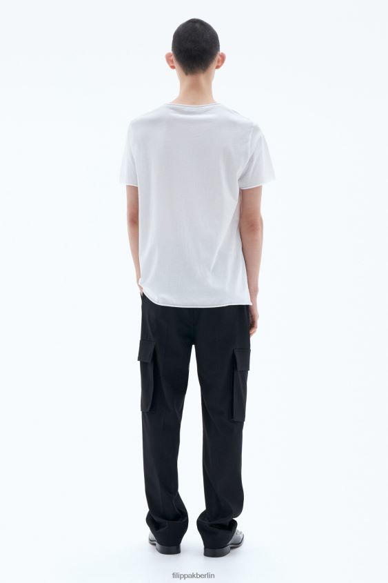 Filippa K L8HHT317 Bekleidung Weiß Männer Rollkragen-T-Shirt
