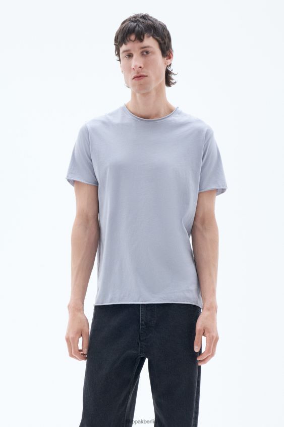 Filippa K L8HHT318 Bekleidung Nebelblau Männer Rollkragen-T-Shirt