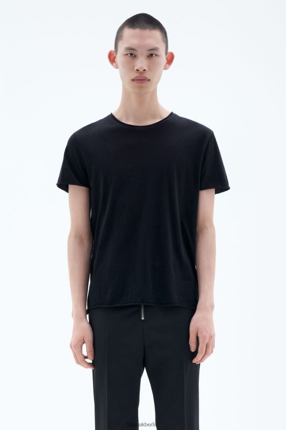 Filippa K L8HHT330 Bekleidung Schwarz Männer Rollkragen-T-Shirt