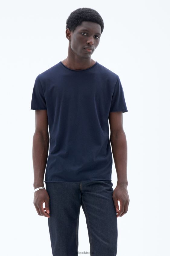 Filippa K L8HHT331 Bekleidung Marine Männer Rollkragen-T-Shirt