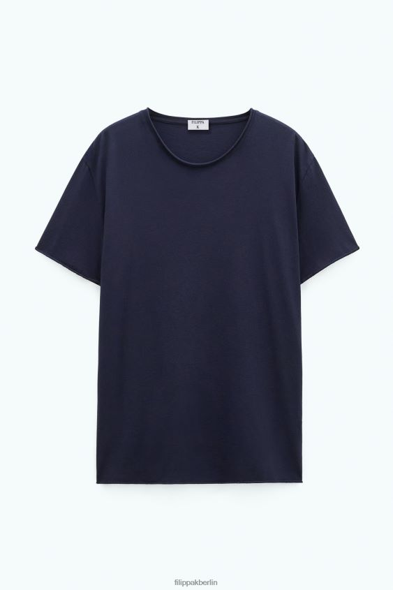 Filippa K L8HHT331 Bekleidung Marine Männer Rollkragen-T-Shirt