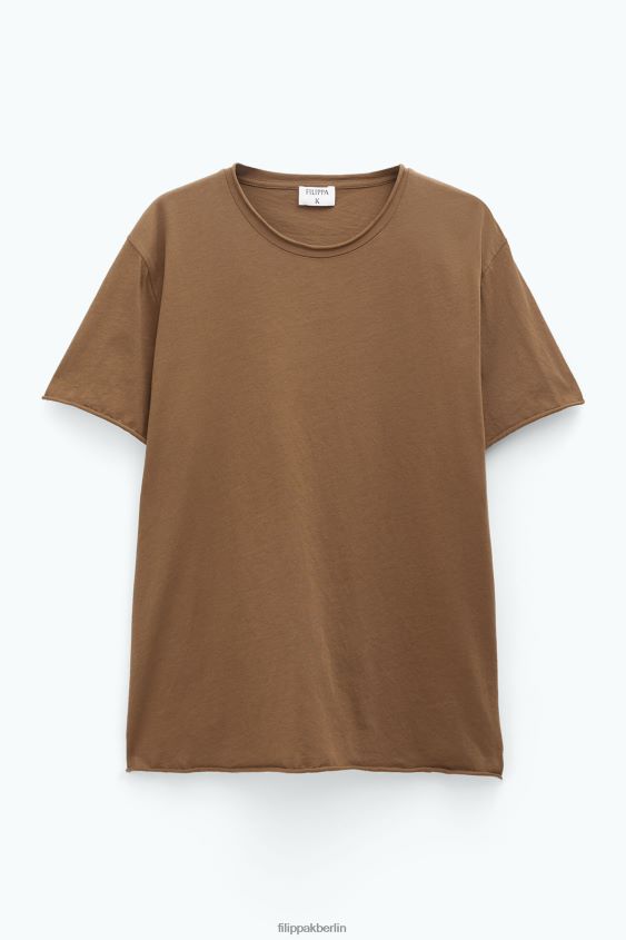 Filippa K L8HHT338 Bekleidung bronzegrün Männer Rollkragen-T-Shirt