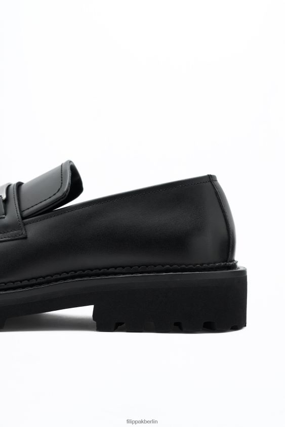 Filippa K L8HHT483 Schuhe Schwarz Männer Slipper