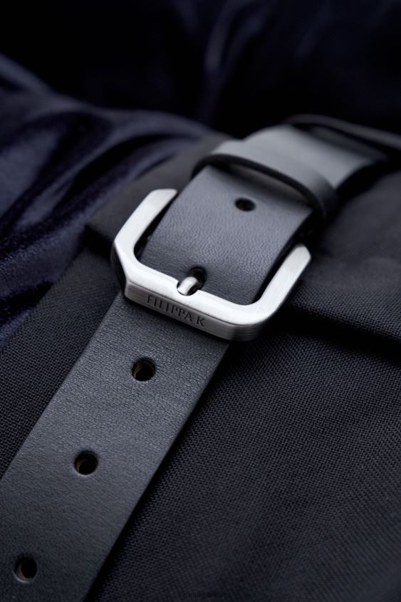 Filippa K L8HHT489 Zubehörteil Schwarz Männer Schnallengürtel
