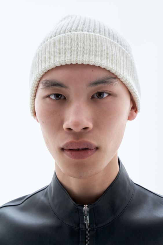 Filippa K L8HHT475 Zubehörteil Winterweiß Männer Eric Hut