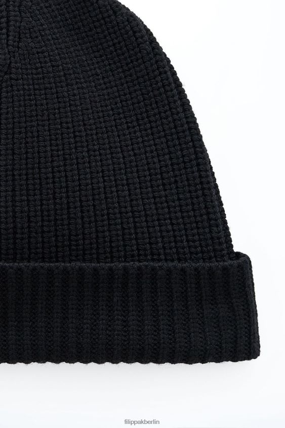 Filippa K L8HHT476 Zubehörteil Schwarz Männer Eric Hut