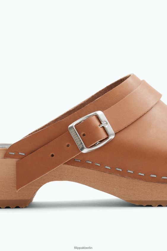 Filippa K x Swedish Hasbeens L8HHT446 Schuhe Natur unisex Clog mit Rückenriemen