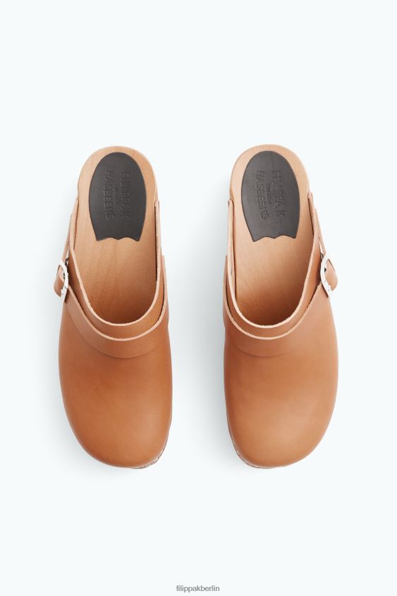 Filippa K x Swedish Hasbeens L8HHT446 Schuhe Natur unisex Clog mit Rückenriemen