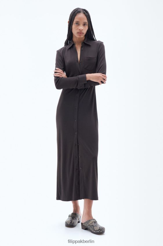 Filippa K x Swedish Hasbeens L8HHT451 Schuhe bedruckte Nougat-Schlange unisex Clog mit Rückenriemen